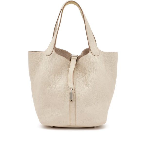 Hermes Beton Clemence Picotin Lock 22 Palladium Hardware