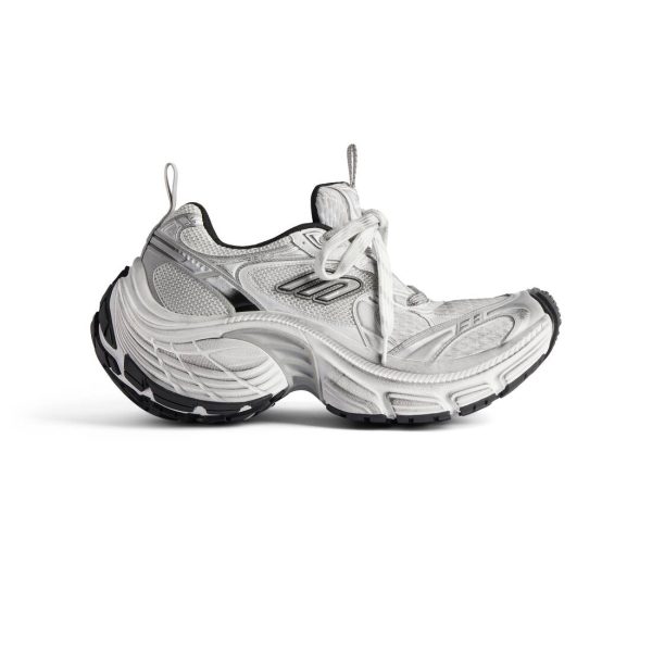 Womens 10xl Sneaker in White/black/gris