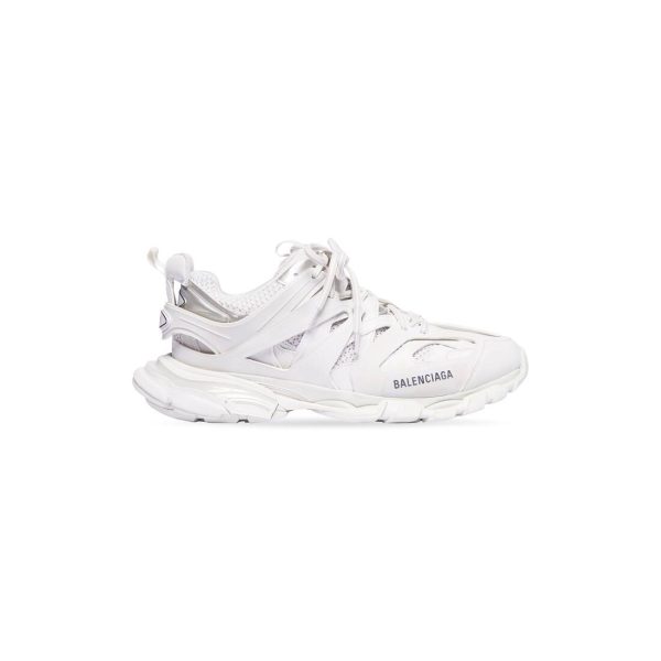 Mens Track Sneaker in White