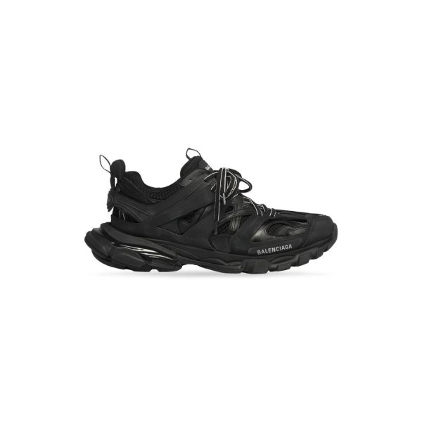 Mens Track Sneaker in Black