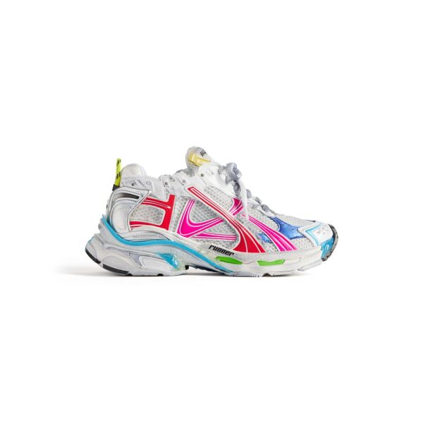 Womens Runner Sneaker in Multicolored