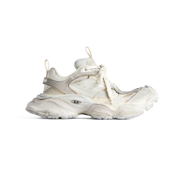 Mens Cargo Sneaker  in Beige