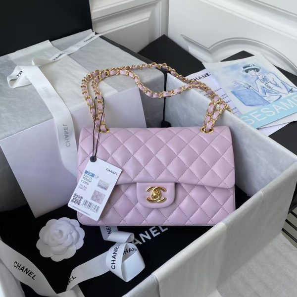 Chanel Small Classic Handbag Gold Hardware