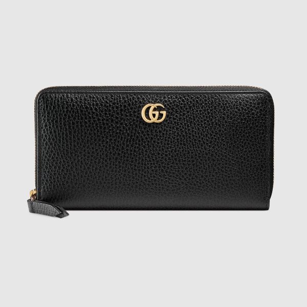 GG Marmont Zip Around Wallet