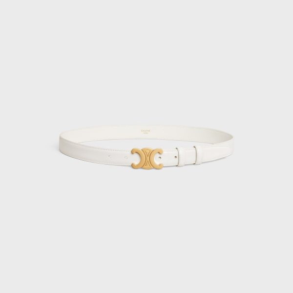 Medium Triomphe Belt in Taurillon Leather