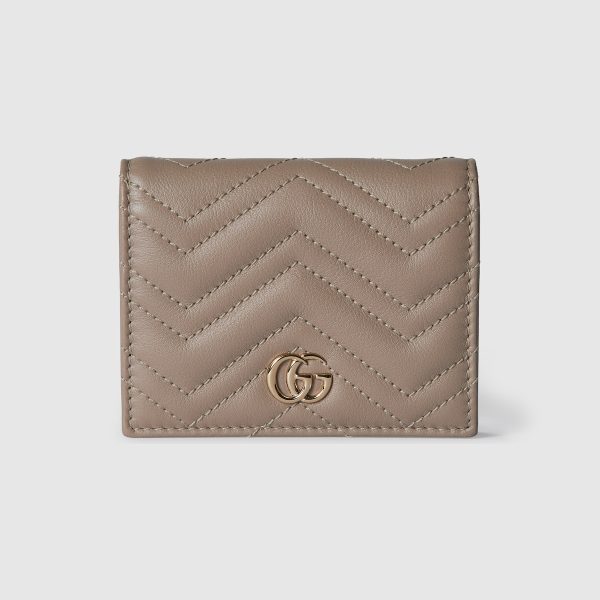 GG Marmont Card Case Wallet
