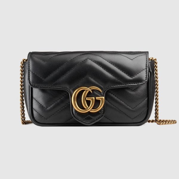 GG Marmont Leather Super Mini Bag