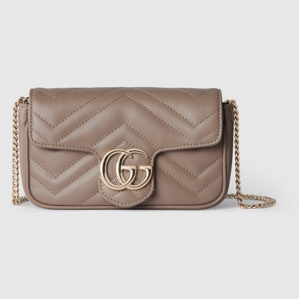 GG Marmont Leather Super Mini Bag