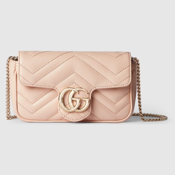 GG Marmont Leather Super Mini Bag