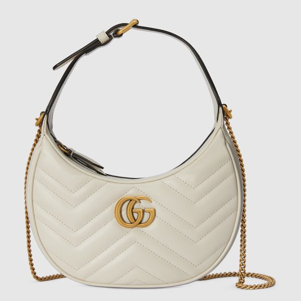 GG Marmont Half-Moon-Shaped Mini Bag
