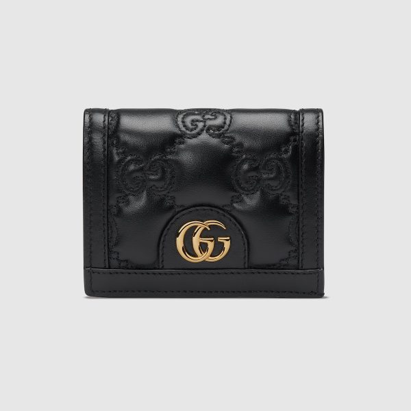 GG matelasse Card Case Wallet
