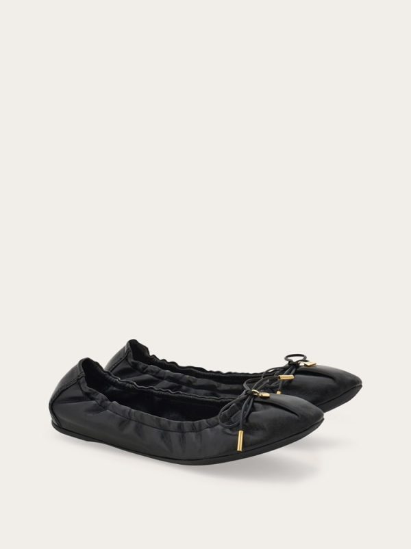 Elasticated ballet flat