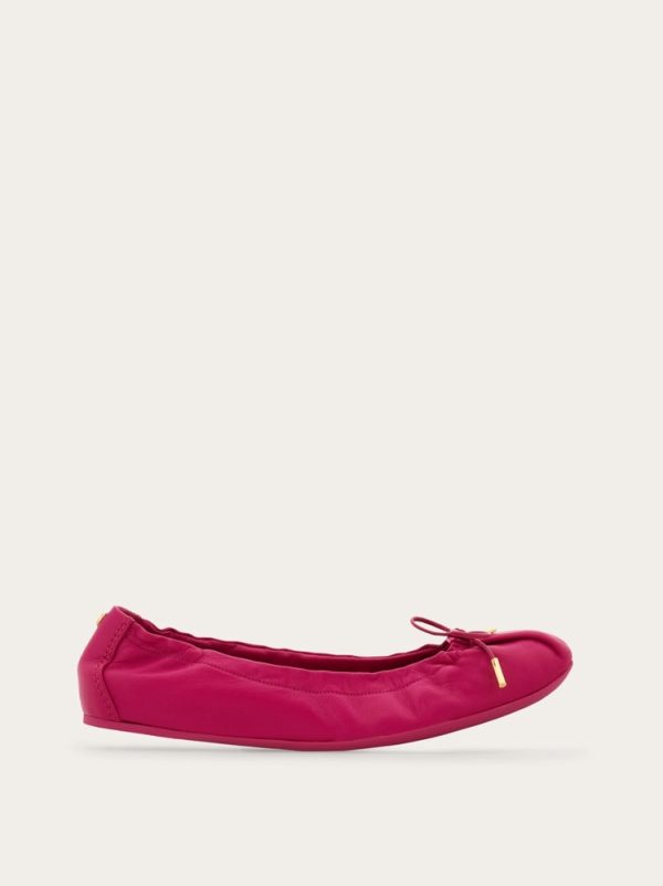 Elasticated ballet flat