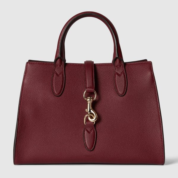 Medium Tote Bag With Hook Closure