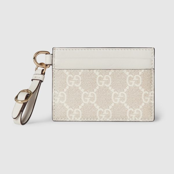 GG Emblem Card Case With Strap