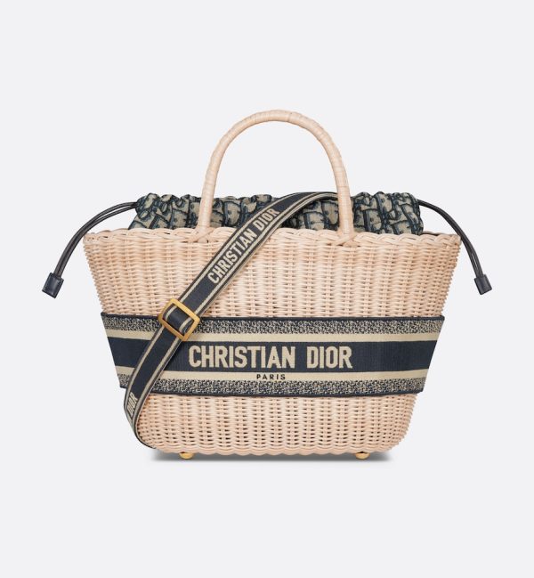 Dior Dioriviera Hat Basket Bag 35 CM