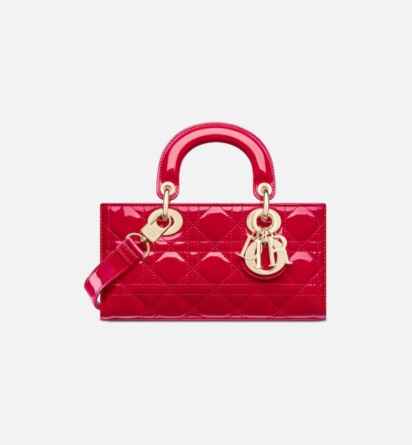 Dior Small Lady D-Joy Bag HandBags- patent leather