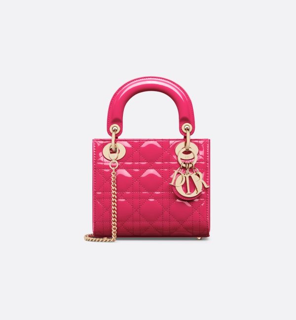 Dior Mini Dioriviera Lady Dior Bag – Patent Leather
