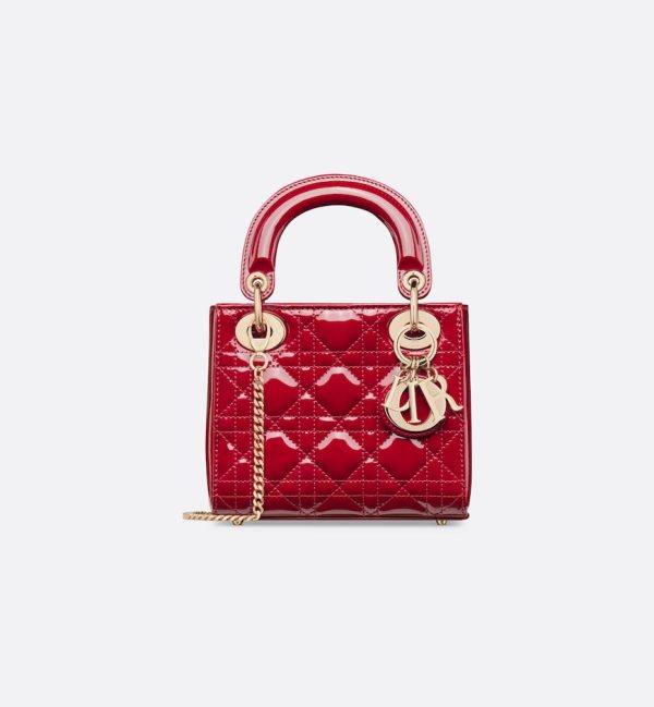 Dior Mini Dioriviera Lady Dior Bag – Patent Leather