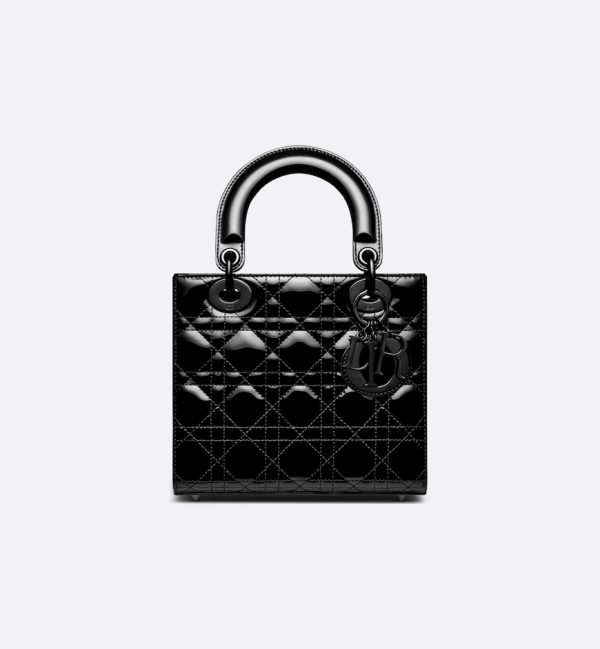 Dior Small Lady Dior Bag HandBags- patent leather