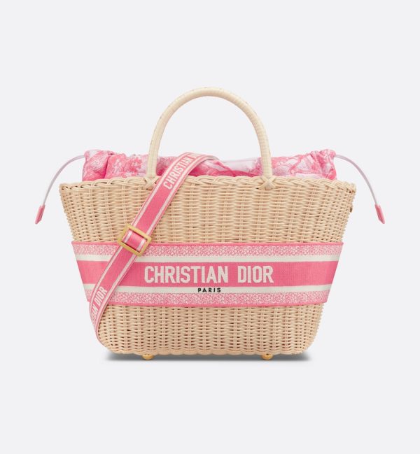 Dior Dioriviera Hat Basket Bag 35 CM