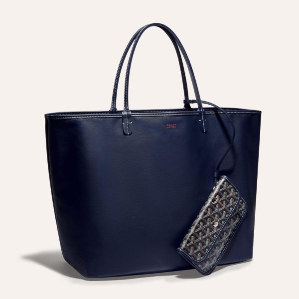 Goyard Anjou GM Tote Bag Navy Blue