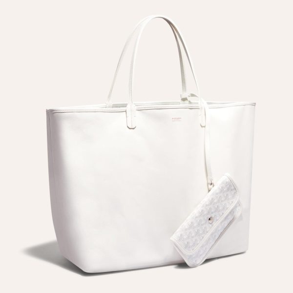 Goyard Anjou GM Tote Bag White