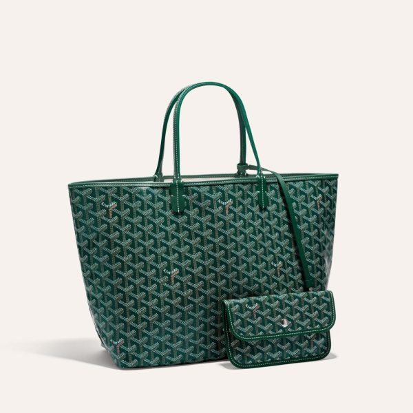 Goyard Saint Louis PM Tote Bag Green