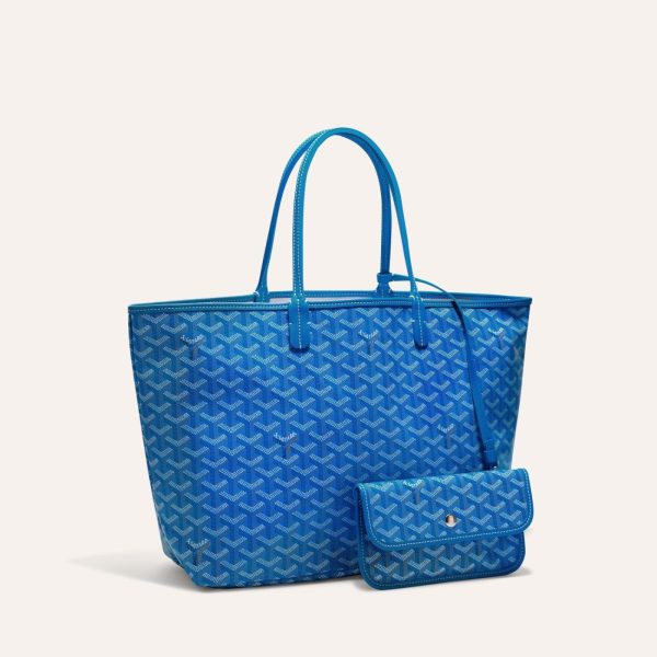 Goyard Saint Louis PM Tote Bag Sky Blue