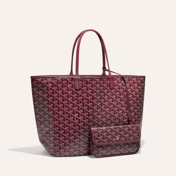 Goyard Saint Louis PM Tote Bag Bordeaux