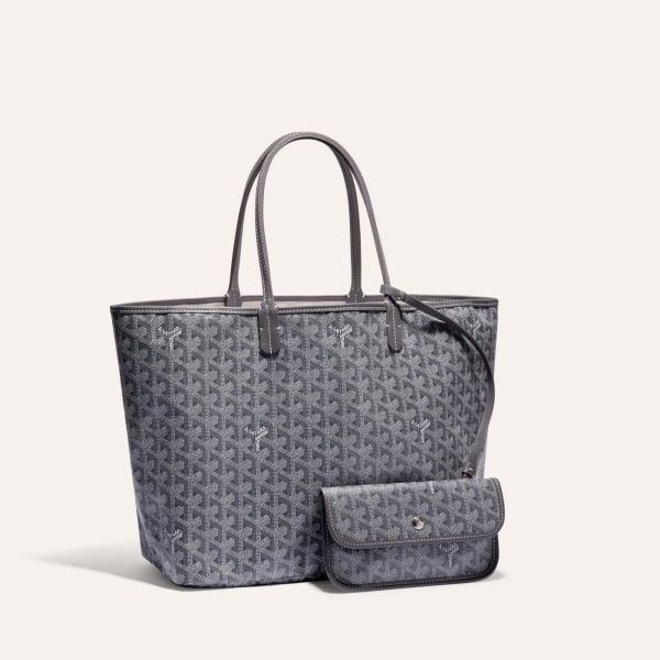 Goyard Saint Louis PM Tote Bag Grey