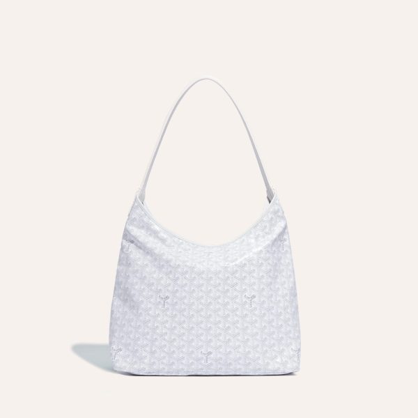 Goyard Boheme Hobo Bag White