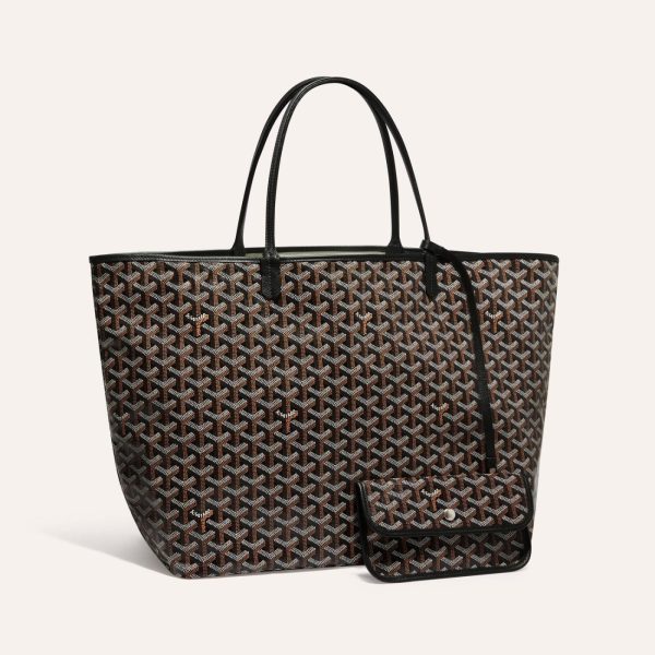 Goyard Saint Louis GM Tote Bag Black