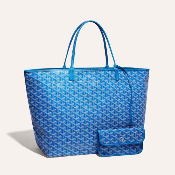 Goyard Saint Louis GM Tote Bag Sky Blue