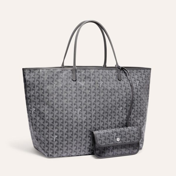 Goyard Saint Louis GM Tote Bag Grey