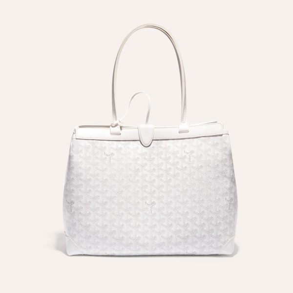 Goyard Bellechasse Biaude PM Bag White