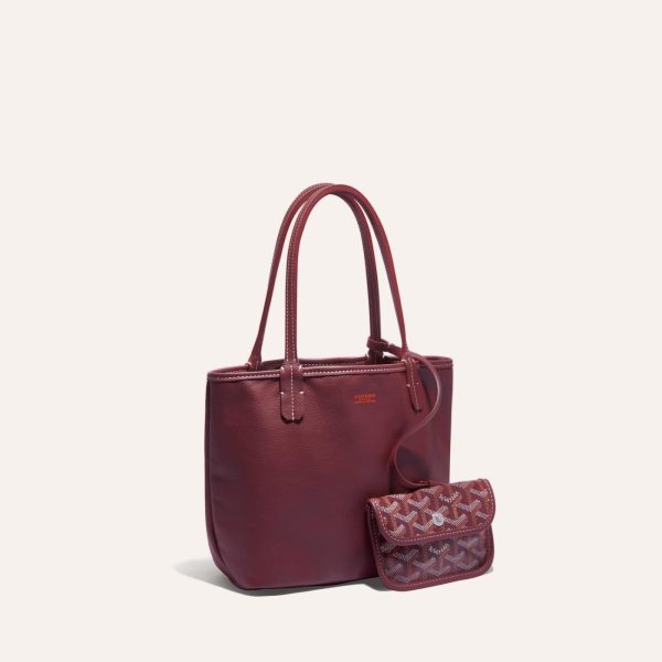 Goyard Anjou Mini Bag Bordeaux