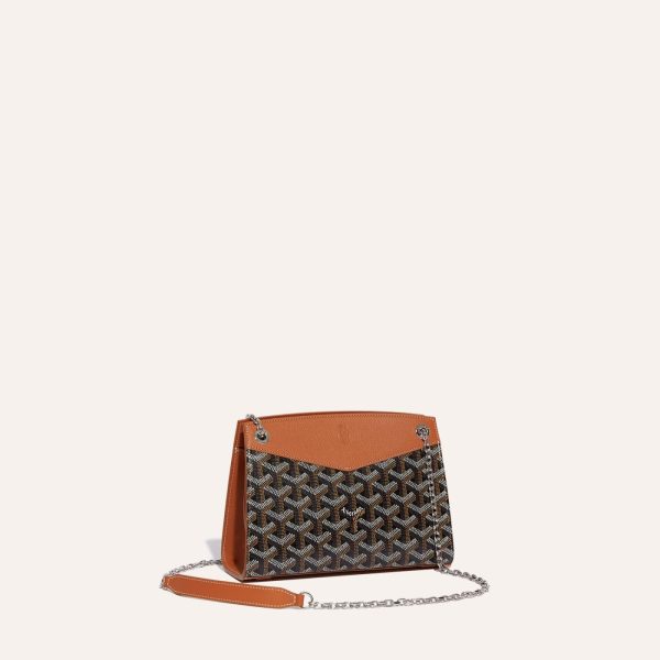 Goyard Rouette Structure Mini Bag Black and Brown