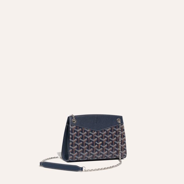 Goyard Rouette Structure Mini Bag Navy Blue