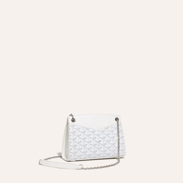Goyard Rouette Structure Mini Bag White