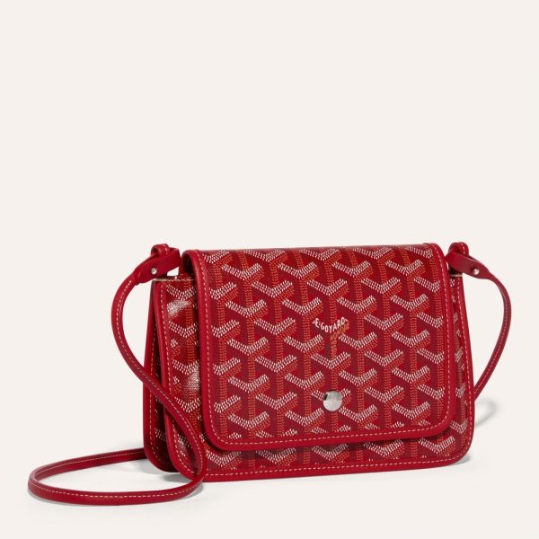 Goyard Plumet Pocket Wallet Red