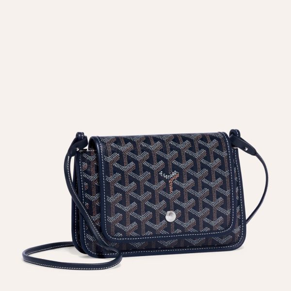 Goyard Plumet Pocket Wallet Navy Blue