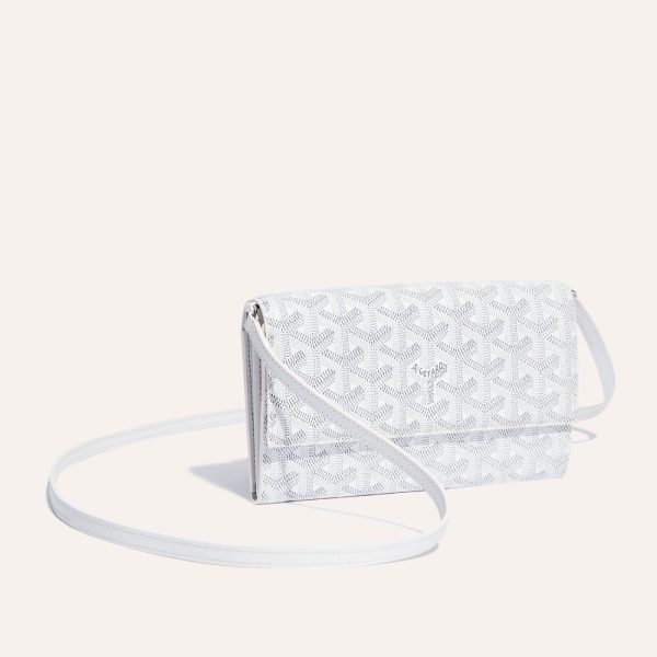 Goyard Varenne Continental Wallet White