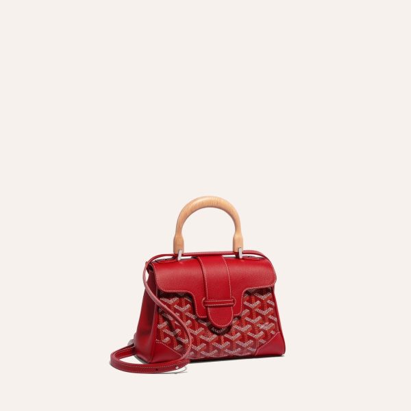 Goyard Saigon Souple Mini Bag Red
