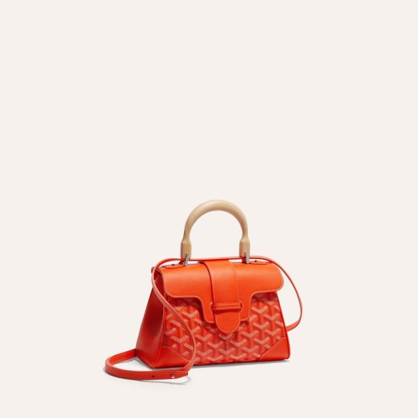 Goyard Saigon Souple Mini Bag Orange
