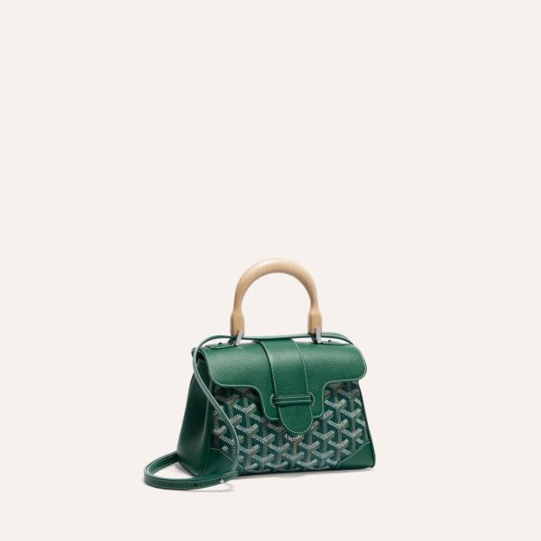 Goyard Saigon Souple Mini Bag Green