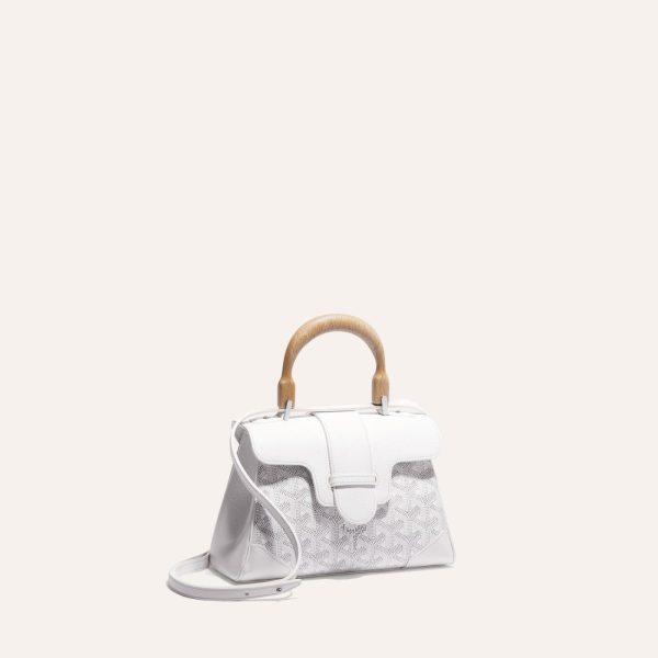 Goyard Saigon Souple Mini Bag White
