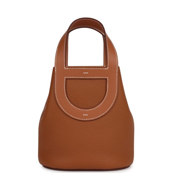 Hermes In-The-Loop 18 Gold Clemence and Swift Gold Hardware