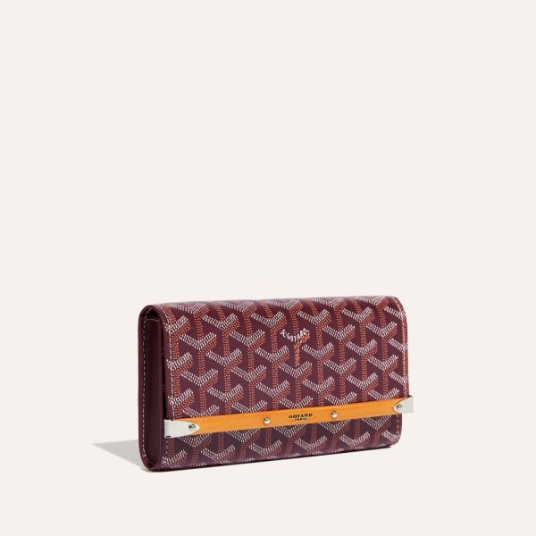 Goyard Monte-Carlo Mini Case Burgundy