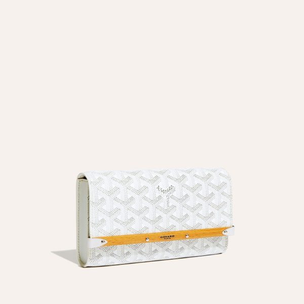 Goyard Monte-Carlo Mini Case White